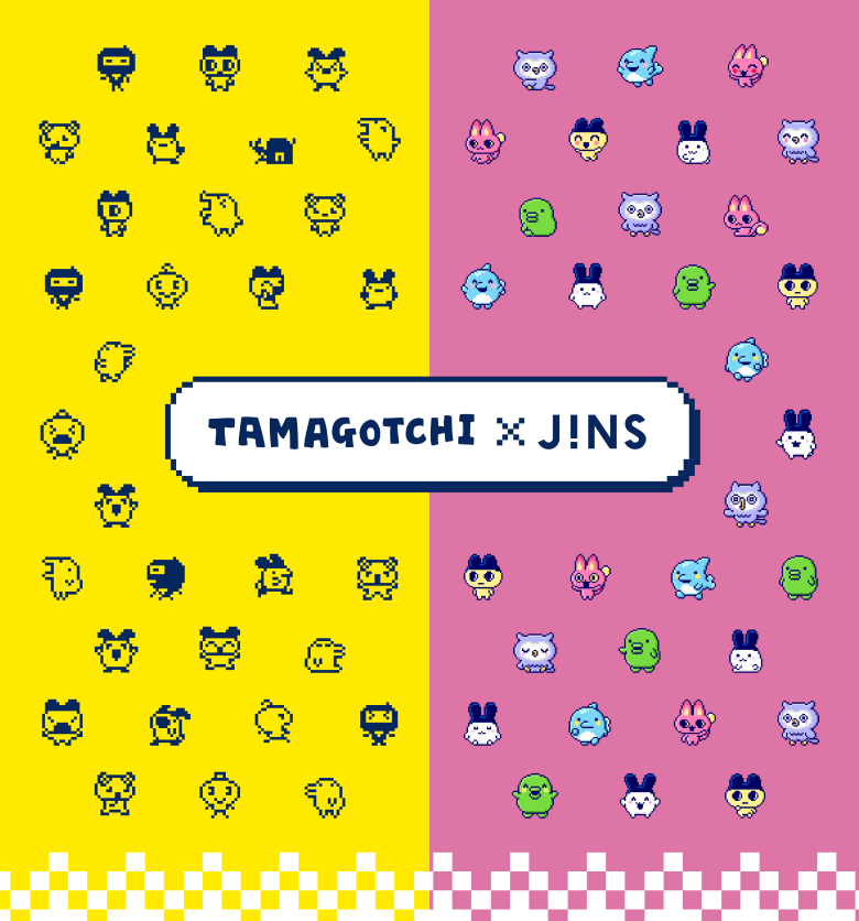 JINS×Tamagotchi