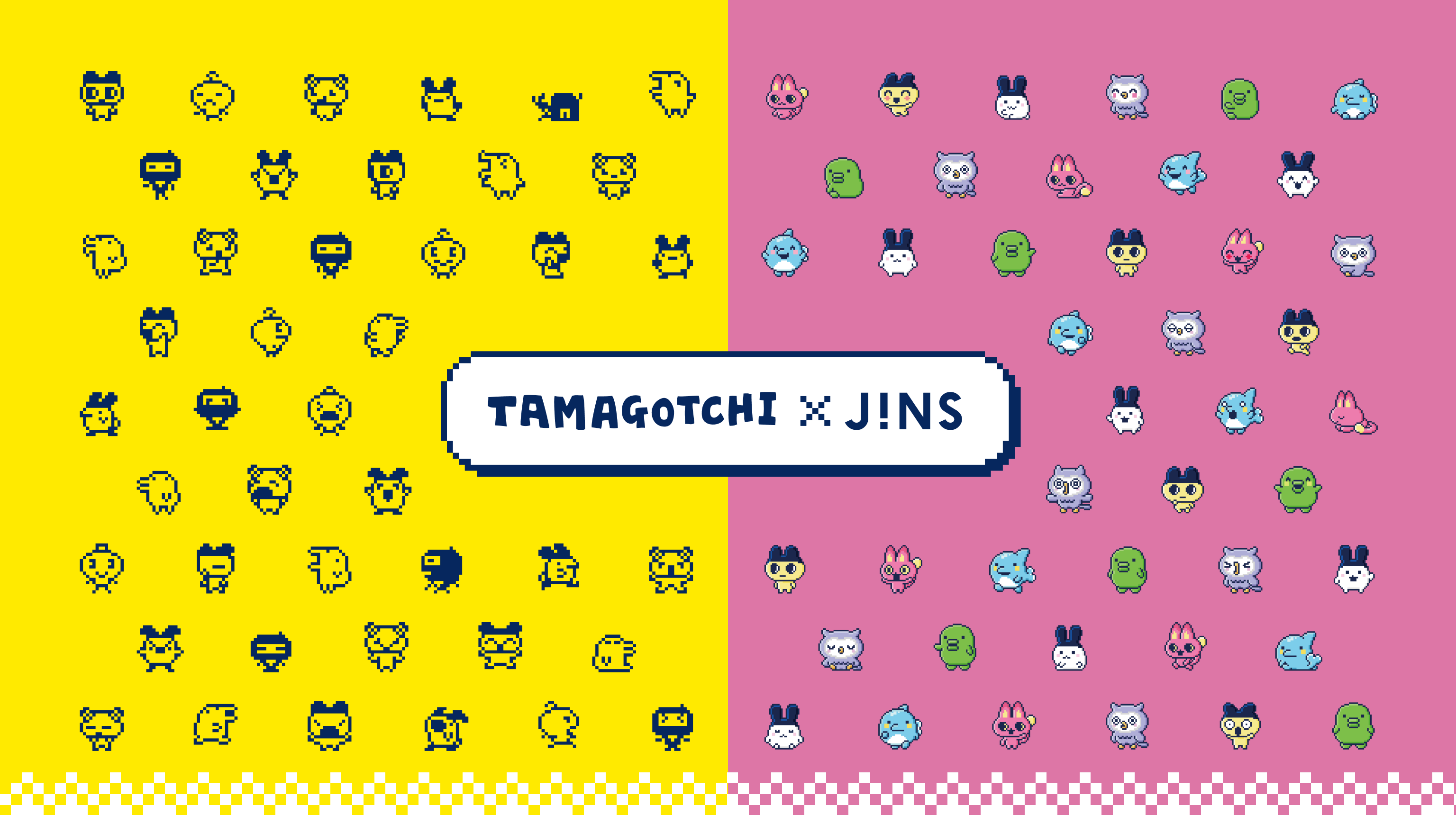 JINS×Tamagotchi